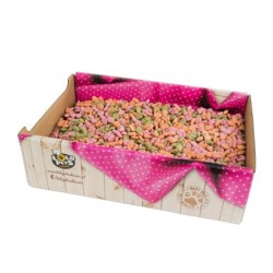 Ciastka dla psa mini mix zwierzątka warzywne w skrzynce  2kg