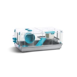 Klatka dla gryzoni do czasowego pobytu, TRUDY, szary, 58 x 32 x 27 cm