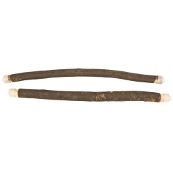 Panama Pet drewniane grzędy z plastikowymi końcówkami 25,5  2szt/op