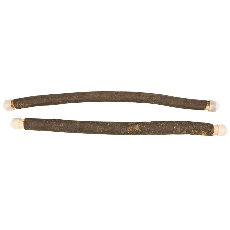 Panama Pet drewniane grzędy z plastikowymi końcówkami 25,5  2szt/op