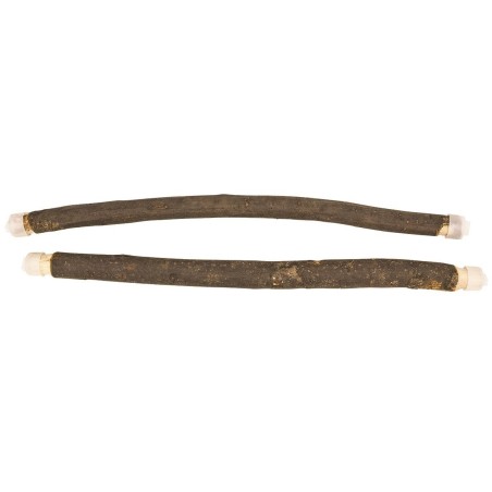 Panama Pet drewniane grzędy z plastikowymi końcówkami 25,5  2szt/op