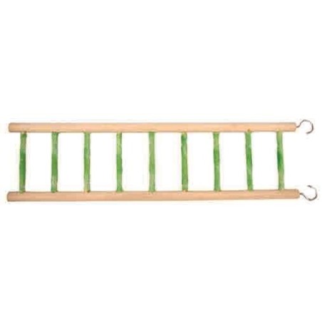 Panama Pet drabinka z cementowymi stopniami 9 stopni 9,5x39,2 cm zielona