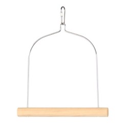 Huśtawka, dla ptaków, drewniana 17x17,5 cm