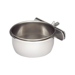 Panama Pet miska dla ptaków 0,14 l z uchwytem zaciskowym