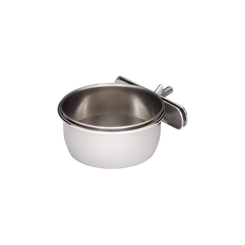 Panama Pet miska dla ptaków 0,28 l z uchwytem zaciskowym