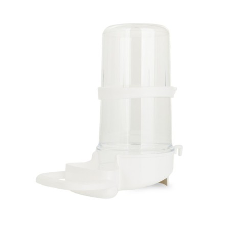 Poidło/karmidło do klatki, dla ptaków, przezroczyste, 7,5x14x15 cm