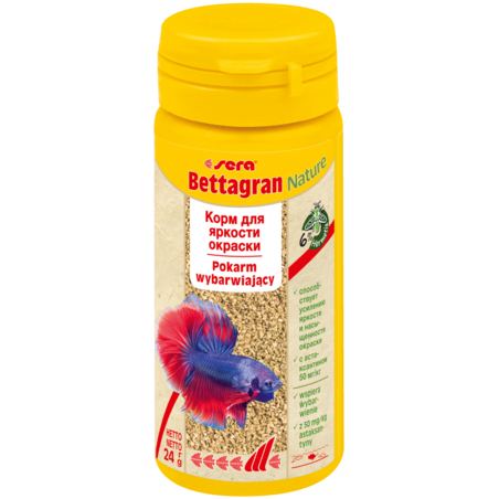 Bettagran Nature 50ml, granulat - pokarm wybarwiający