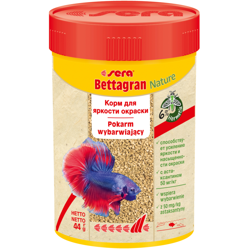Bettagran Nature 100 ml, granulat - pokarm wybarwiający