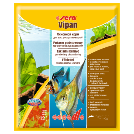 Vipan Nature - saszetka 12g, płatki - pokarm podstawowy