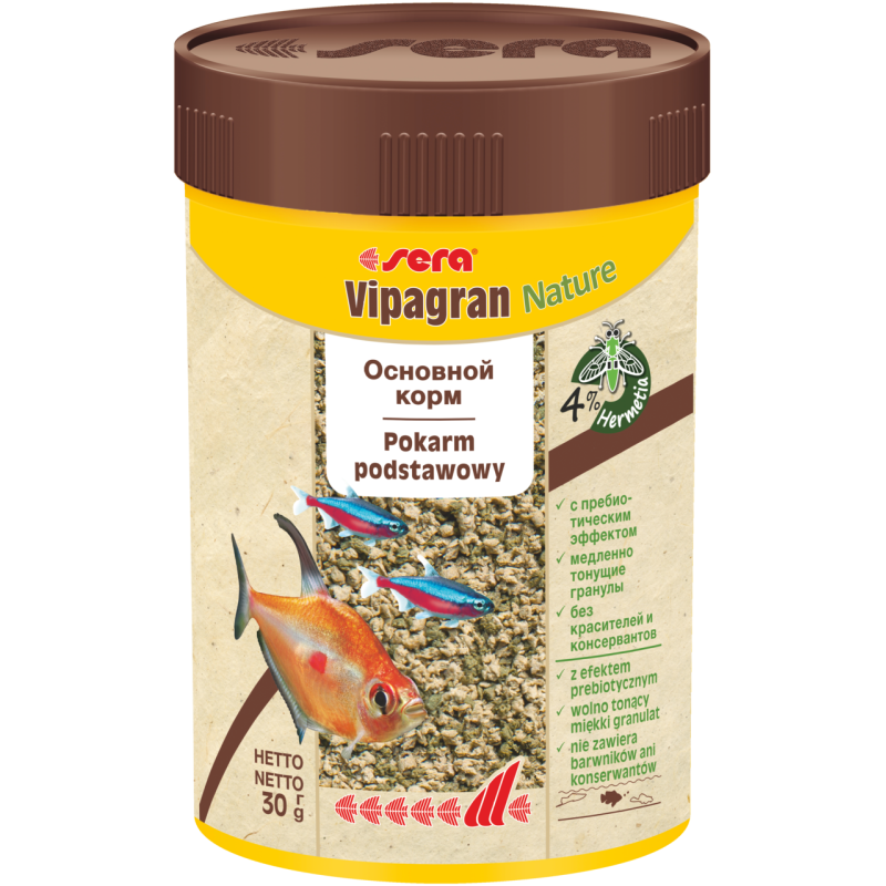 Vipagran Nature 100 ml, granulat - pokarm podstawowy