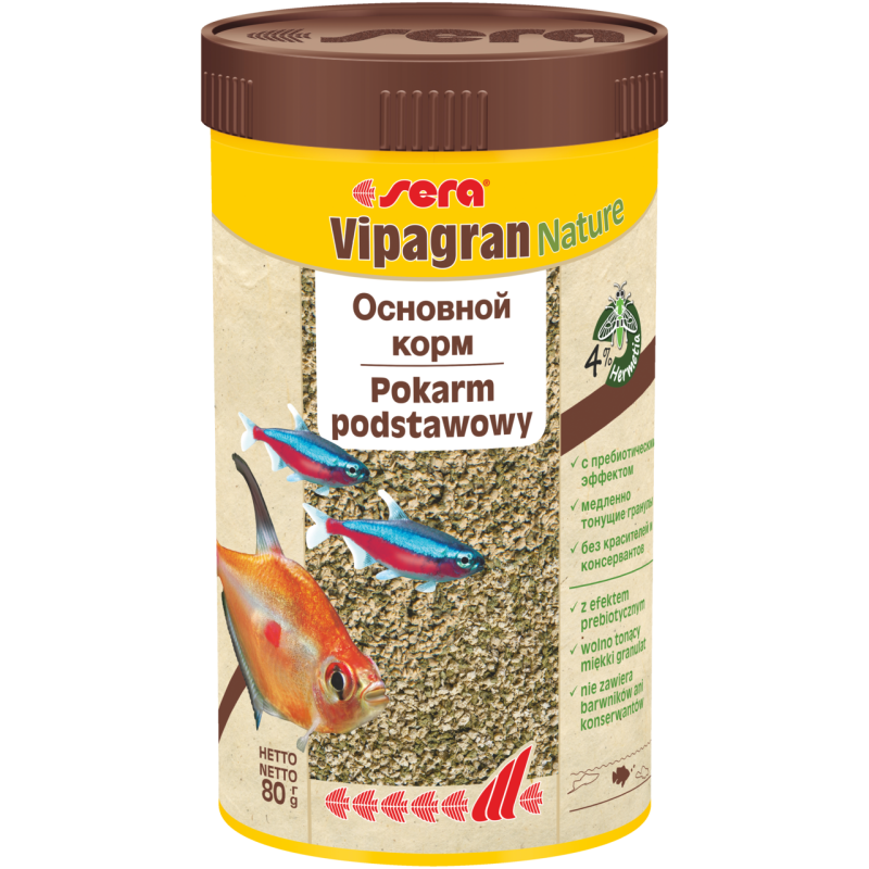 Vipagran Nature 250 ml, granulat - pokarm podstawowy