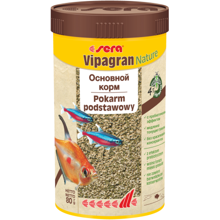 Vipagran Nature 250 ml, granulat - pokarm podstawowy