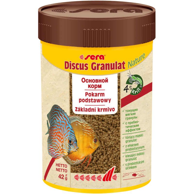 Discus Granules Nature 100 ml, granulat - pokarm dla pielęgnic