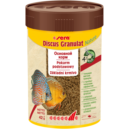 Discus Granules Nature 100 ml, granulat - pokarm dla pielęgnic