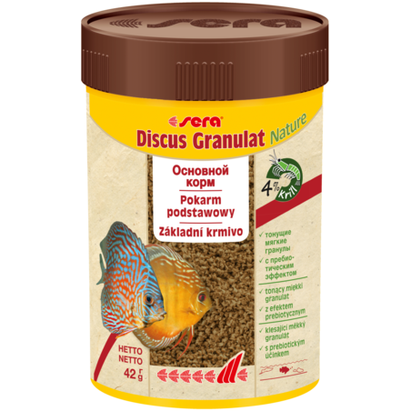 Discus Color Nature 100 ml, granulat - pokarm dla pielęgnic