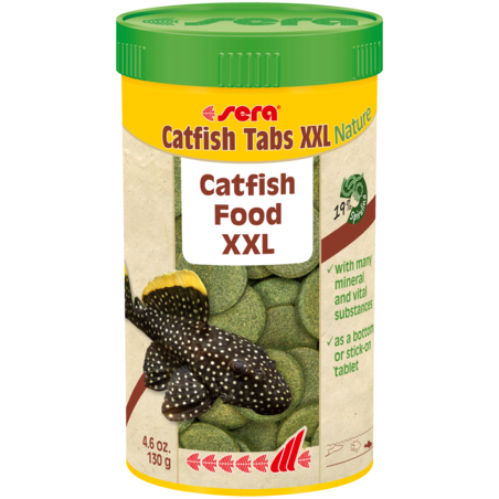 Catfish Tabs Nature XXL 250 ml, tabl. - pokarm dla bocji i ryb sumokształtnych