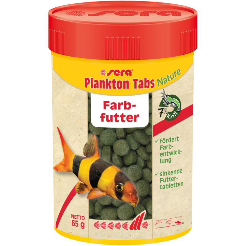 Plankton Tabs Nature 100 ml - pokarm wybarwiający w tabletkach