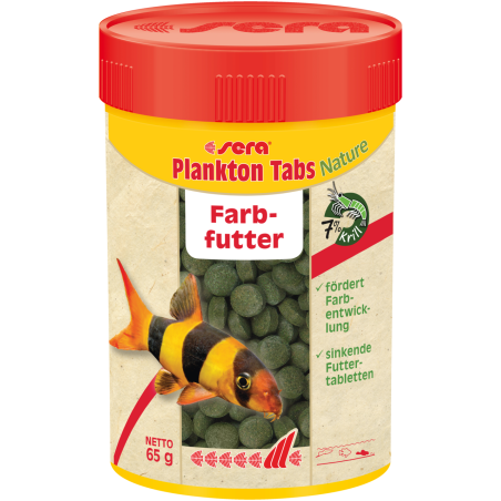 Plankton Tabs Nature 100 ml - pokarm wybarwiający w tabletkach