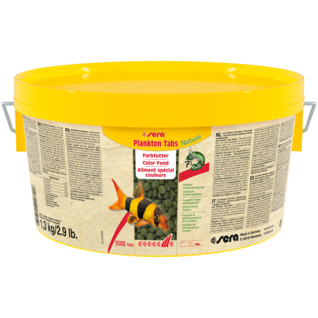 Plankton Tabs Nature 1,3 kg - pokarm wybarwiający w tabletkach