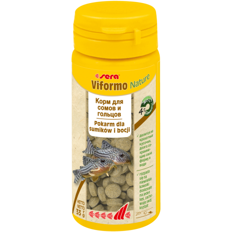 Viformo Nature 50 ml, tabl. - pokarm dla bocji i ryb sumokształtnych