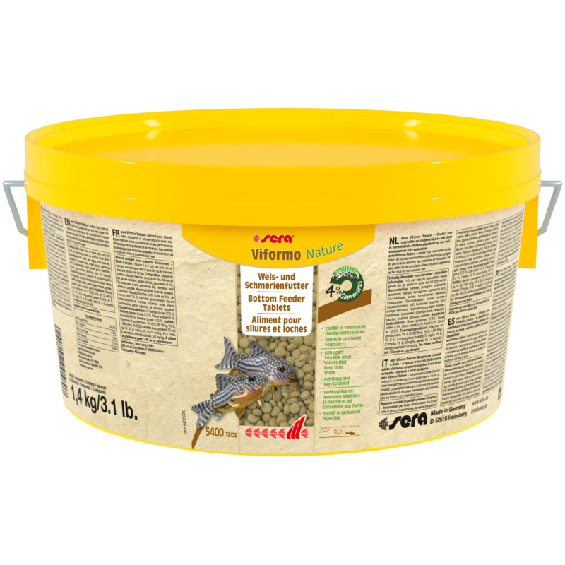 Viformo Nature 1,4 kg, tabl.- pokarm dla bocji i ryb sumokształtnych