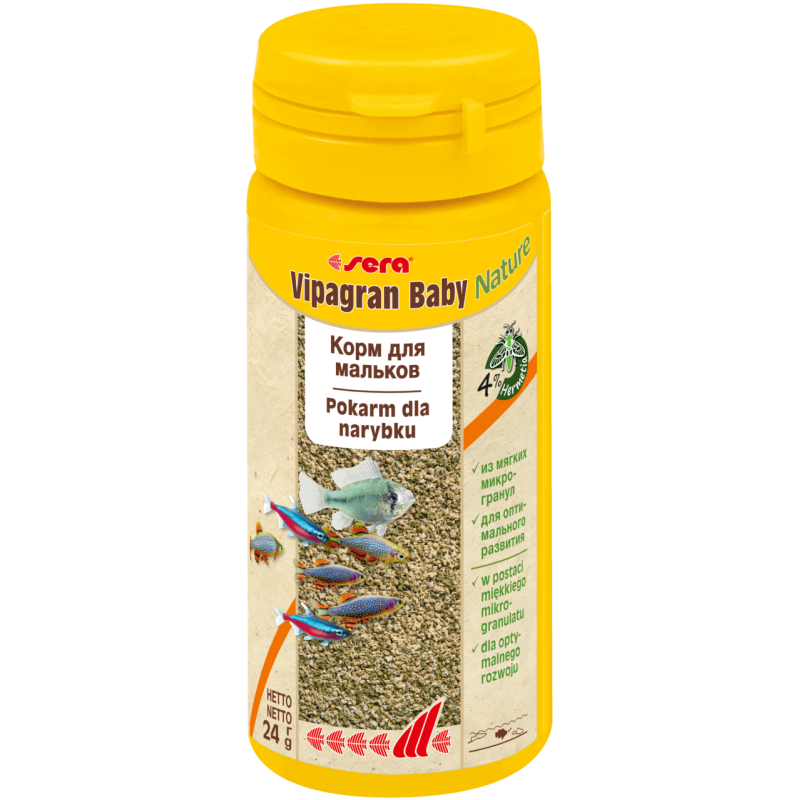 Vipagran Baby Nature 50 ml, granulat - pokarm wspierający wzrost