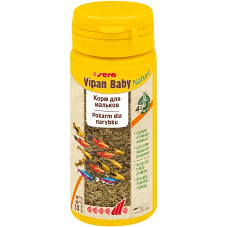 Vipan Baby Nature 50 ml, płatki - pokarm wspierający wzrost