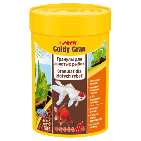 Goldy Gran Nature 100 ml, granulat - pokarm dla złotych rybek
