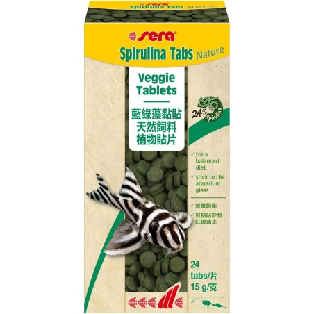 Spirulina Tabs Nature, 24 tabl. - pokarm roślinny