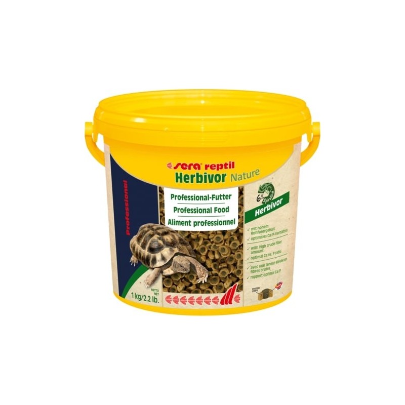 Reptil Professional Herbivor Nature 3.800 ml, granulat - gady, pokarm uzupełniający