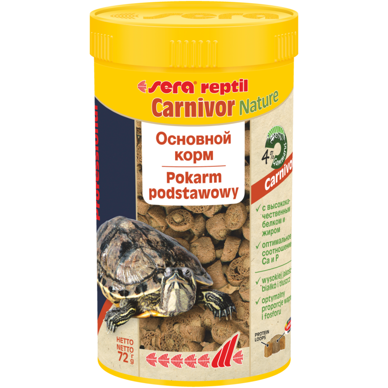 Reptil Professional Carnivor Nature 100 ml,granulat - gady, pokarm podstawowy