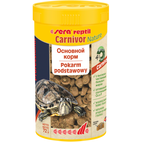 Reptil Professional Carnivor Nature 100 ml,granulat - gady, pokarm podstawowy