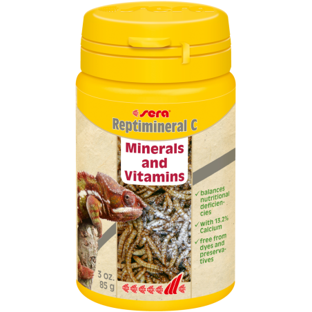 Reptimineral C  100 ml, granulat - gady, pokarm uzupełniający