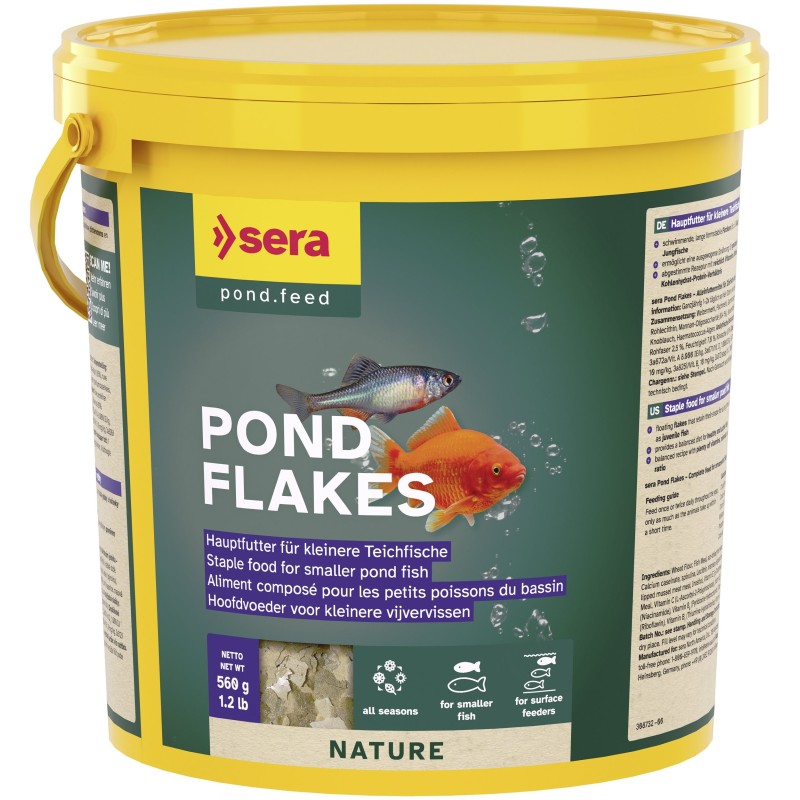 Pond Flakes  3.800 ml, płatki -pokarm dla ryb stawowych