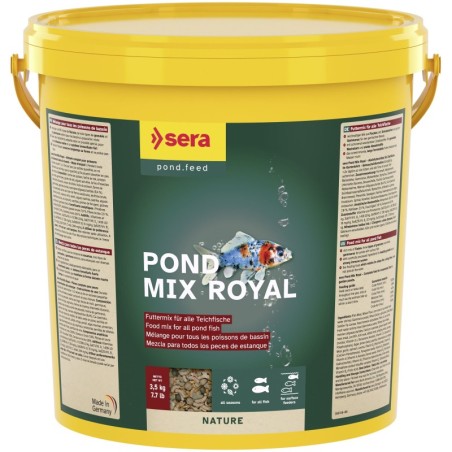 Pond Mix Royal  21 l, mieszanka -pokarm dla ryb stawowych