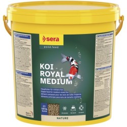 Koi Royal Medium  21 l, granulat - pokarm postawowy dla Koi