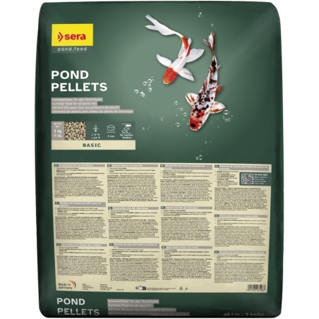 Pond Pellets 40L/5 kg- pokarm letni dla ryb stawowych