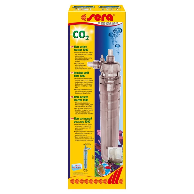 Aktywny reaktor Flore CO2 1000