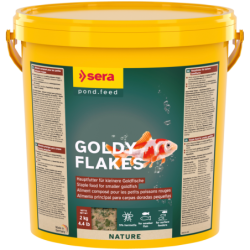 Goldy Nature 10 l, płatki -pokarm premium