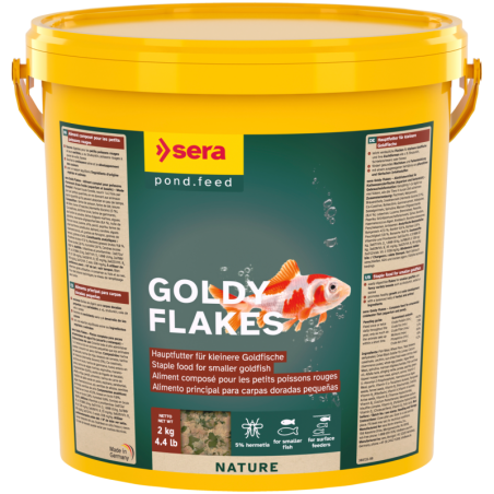 Goldy Nature 10 l, płatki -pokarm premium