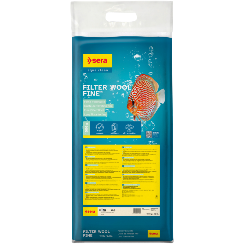 Filter Wool, wata filtracyjna, drobnoziarnista, 1 kg