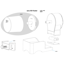 XS-Feeder, karmidło automatyczne, do akwarium