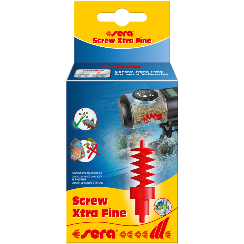 Screw Xtra Fine, podajnik ślimakowy drobnoziarnisty do X-Feeder