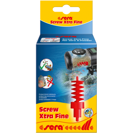 Screw Xtra Fine, podajnik ślimakowy drobnoziarnisty do X-Feeder