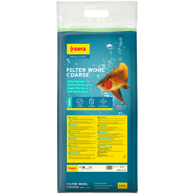 Filter Wool, wata filtracyjna, gruboziarnista, 1 kg