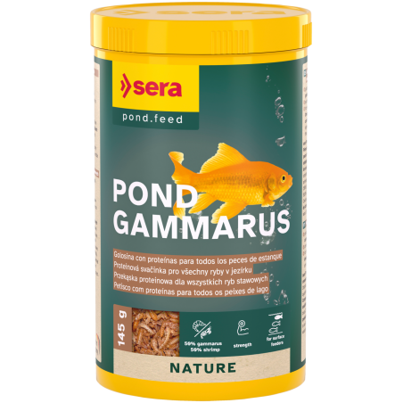 Pond Gammarus Mix 1000ml/ 145g, przysmak dla ryb stawowych