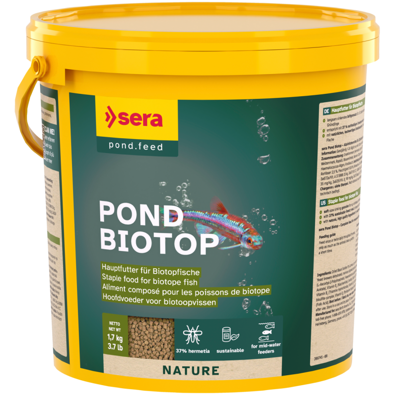 Pond Biotop 1000 ml/ 560 g, granulat - pokarm podstawowy dla ryb stawowych
