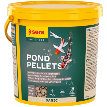 Pond Pellets, 3800ml/600g - pokarm letni dla ryb stawowych