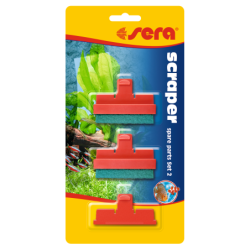 Wymienne ostrza do skrobaków scraper, zestaw 2 -1x ostrze (akryl), 2xgąbka