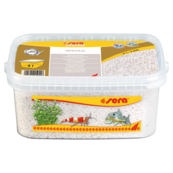 Żwirek do akwarium Gravel White O 1 - 3 mm 3 l, biały